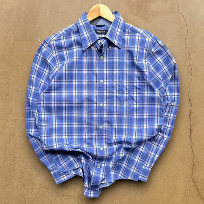 VINTAGE LONG-SLEEVE NAUTICA BUTTON-UP SHIRT - M