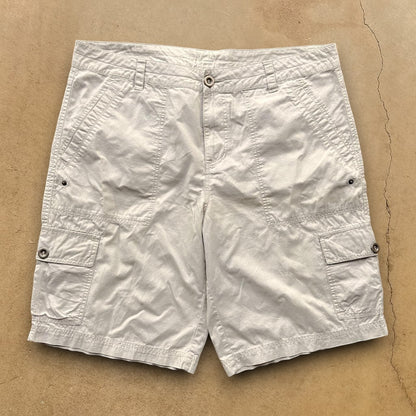 VINTAGE ADIDAS CARGO SHORTS - XL