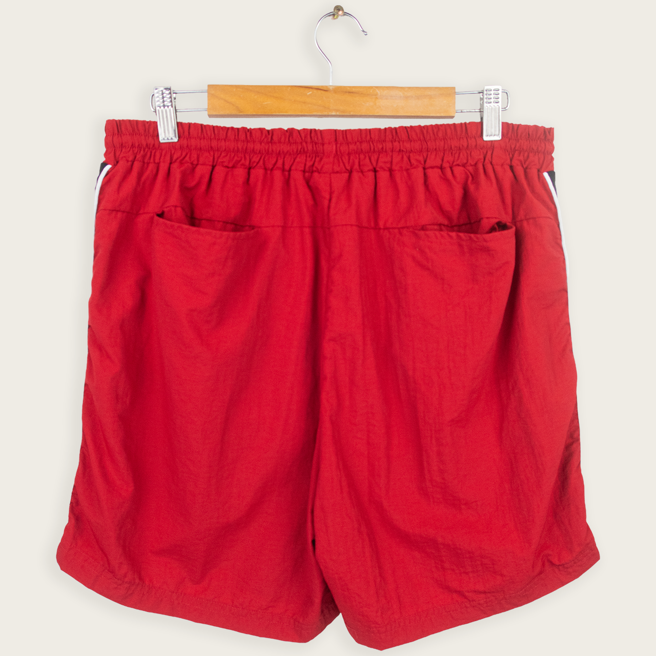 KAPPA ADJUSTABLE MESH-LINED TRACK SHORTS - XXL