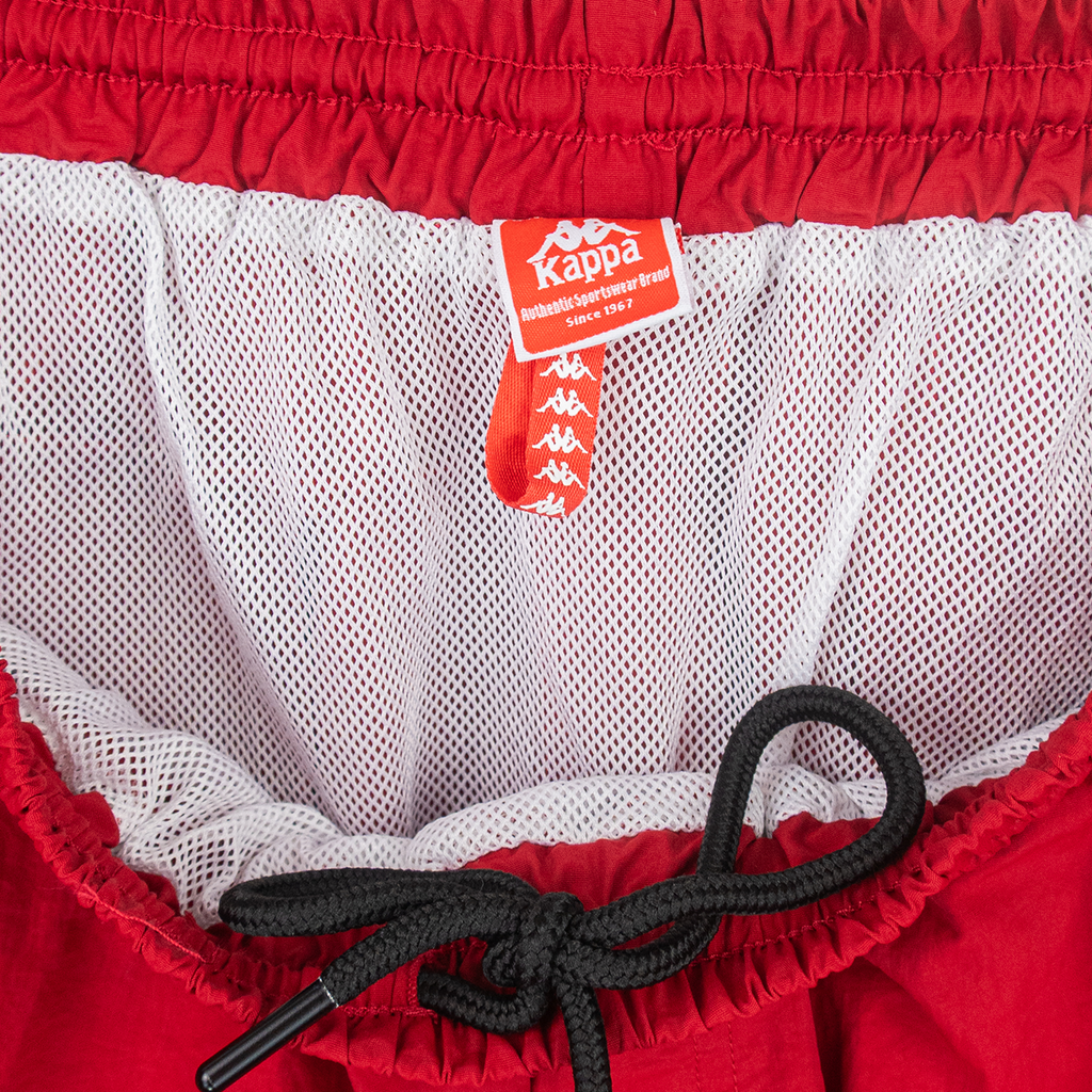 KAPPA ADJUSTABLE MESH-LINED TRACK SHORTS - XXL