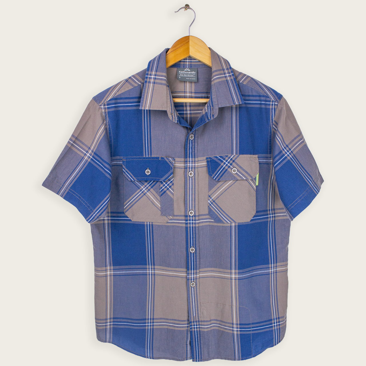 KATHMANDU BUTTON-UP SHIRT - S