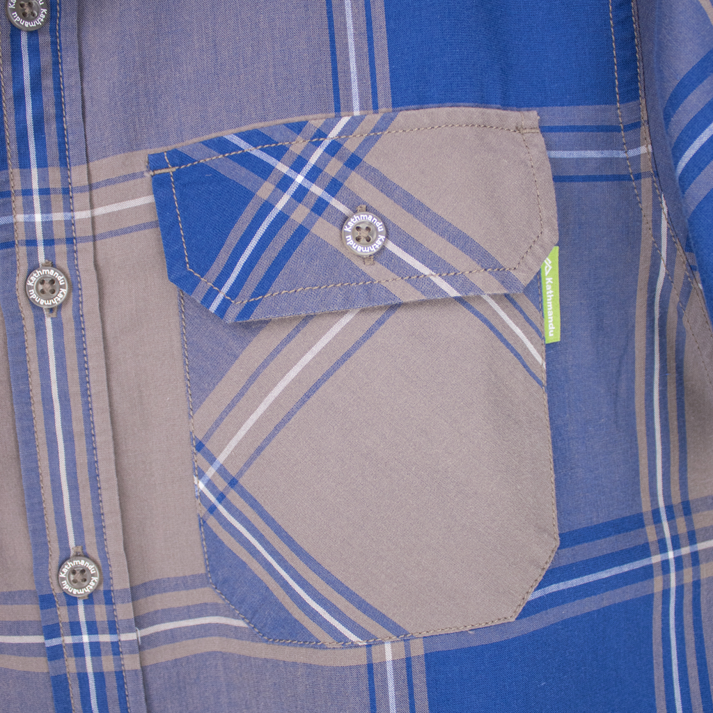 Kathmandu Button-Up Shirt - S