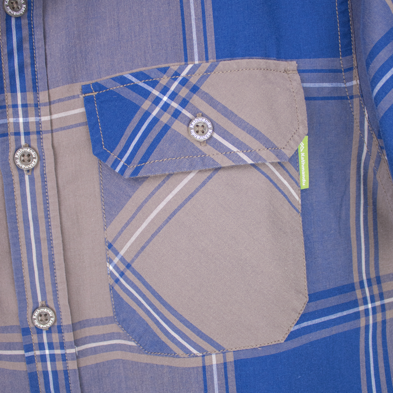 KATHMANDU BUTTON-UP SHIRT - S