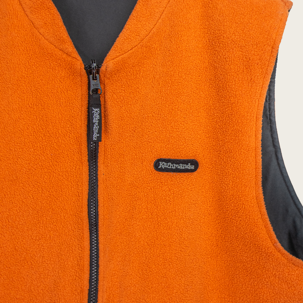 00s Kathmandu Polartec Reversible Fleece Vest - L