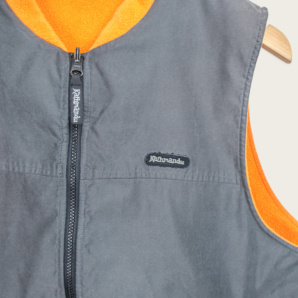00s Kathmandu Polartec Reversible Fleece Vest - L
