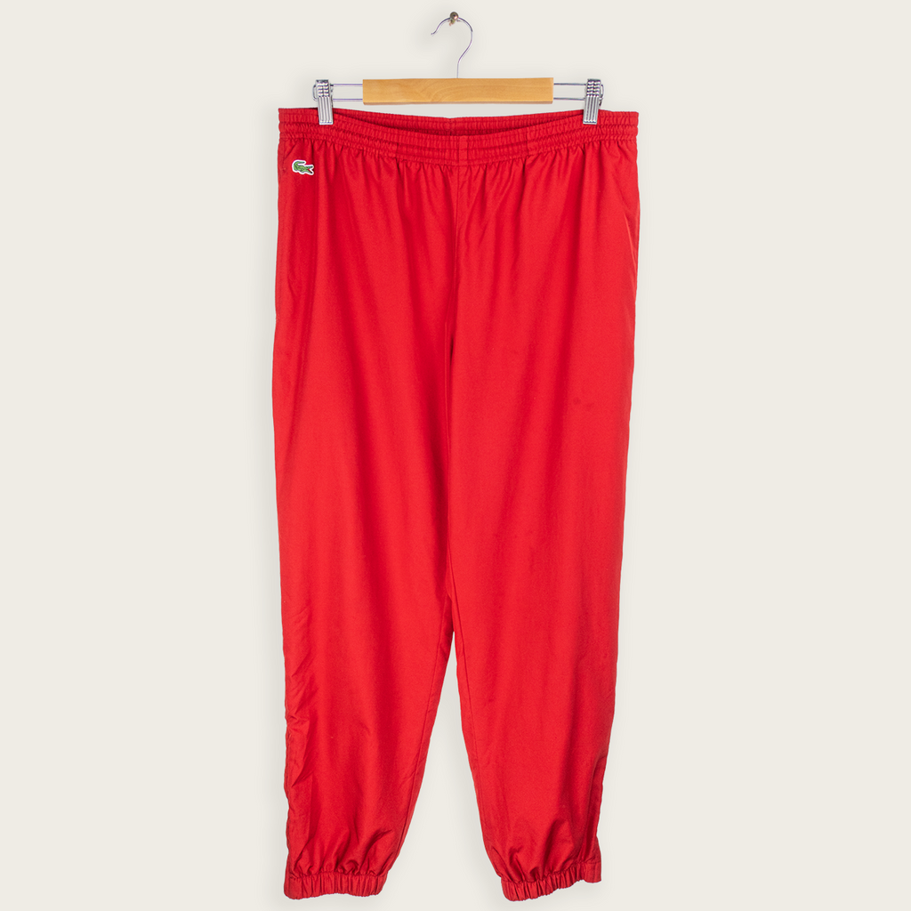00's LACOSTE TRACK PANTS - L