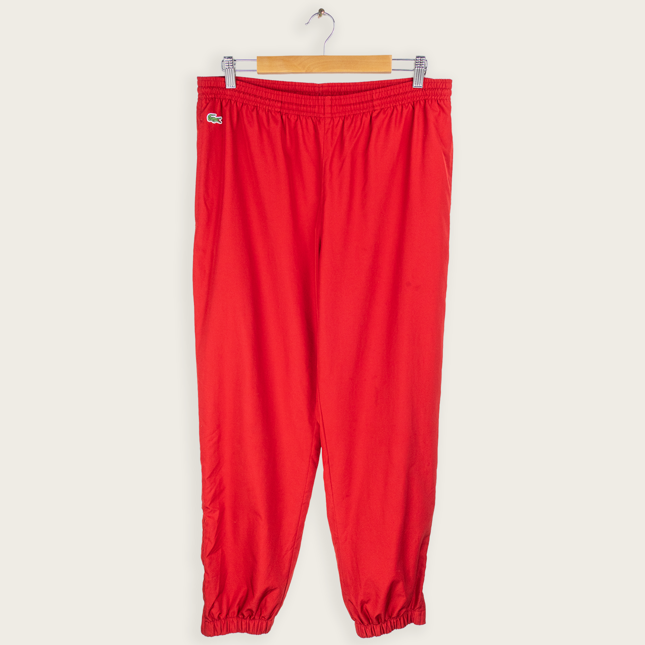 00's LACOSTE TRACK PANTS - L