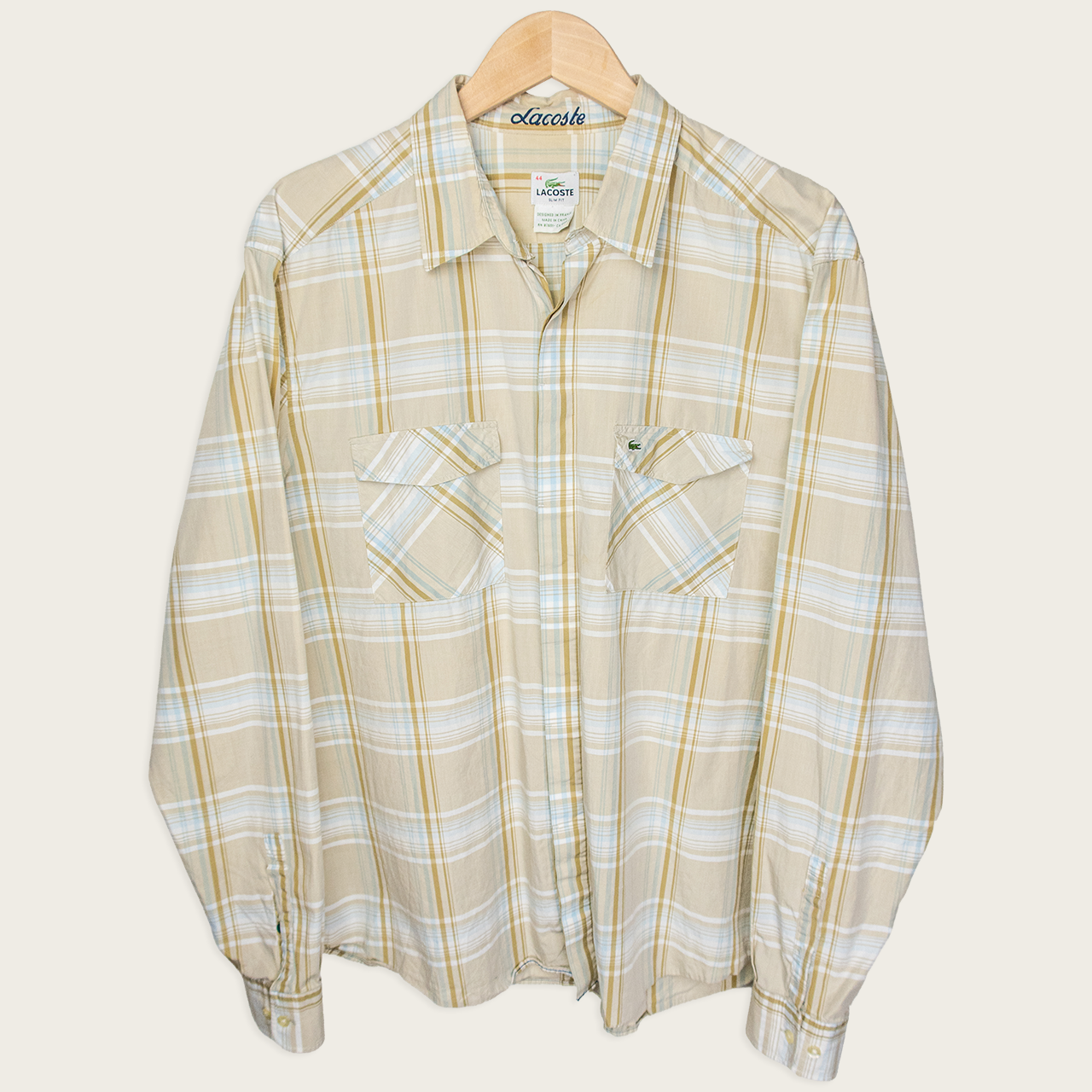 Lacoste Button-Up Shirt - L/XL