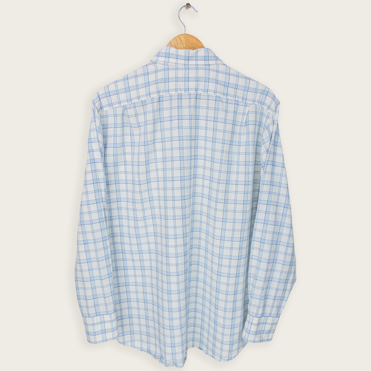 00's LACOSTE BUTTON-UP SHIRT - L