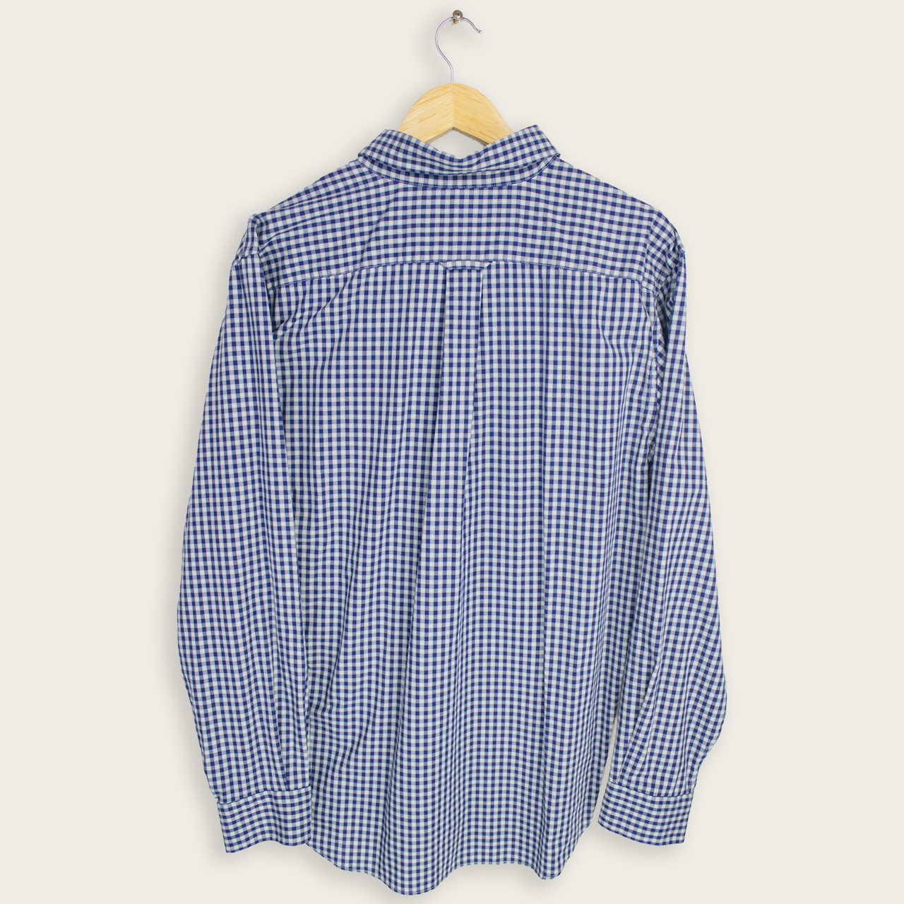 VINTAGE LONG-SLEEVE NAUTICA BUTTON-UP SHIRT - L
