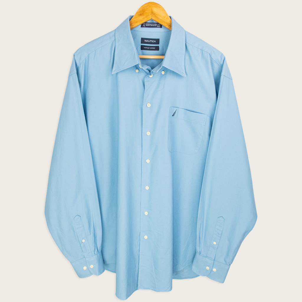 00's Nautica Button-Up Shirt - XL