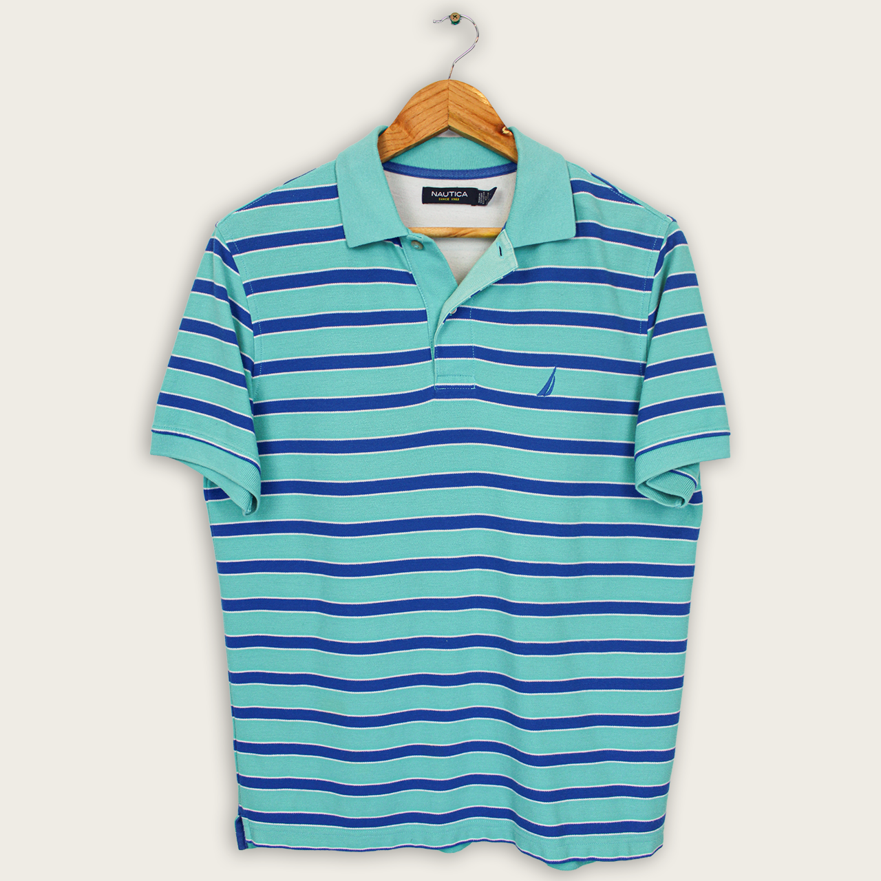 VINTAGE NAUTICA POLO SHIRT - S