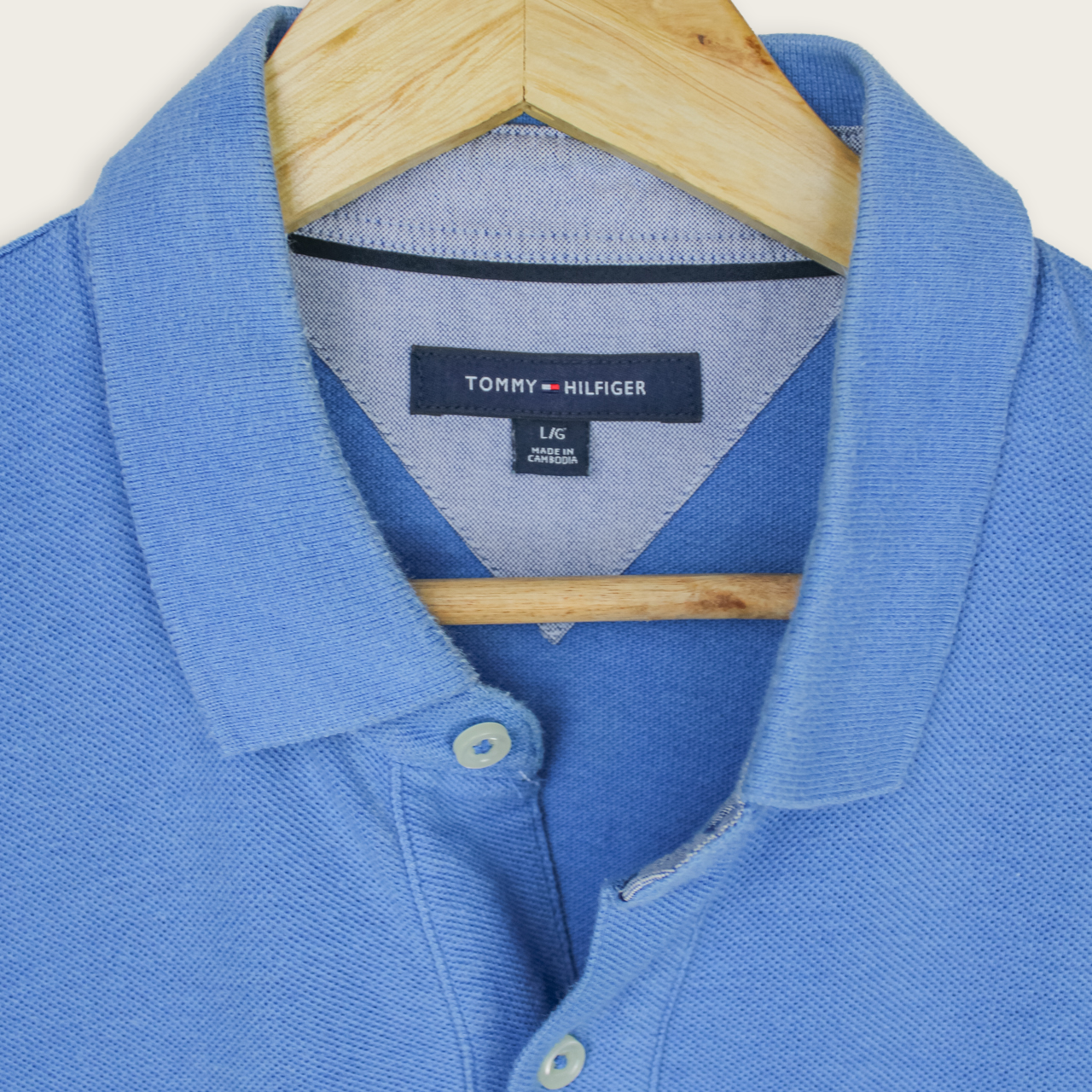 VINTAGE TOMMY HILFIGER POLO SHIRT - L