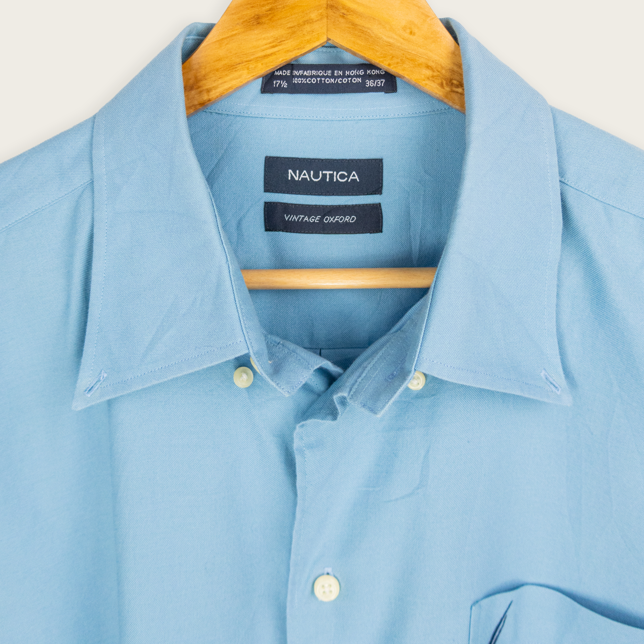 00's NAUTICA BUTTON-UP SHIRT - XL