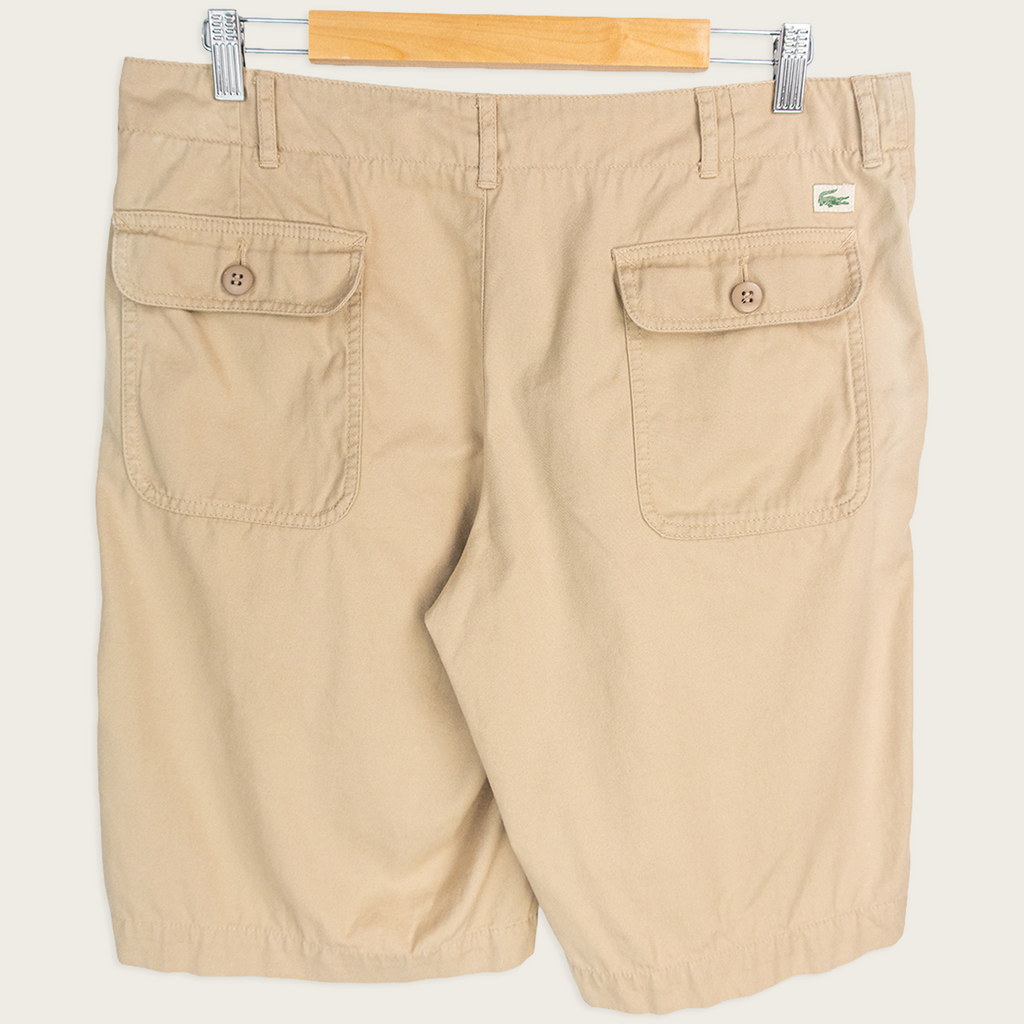 00's Lacoste Linen Tailored Shorts - 42"