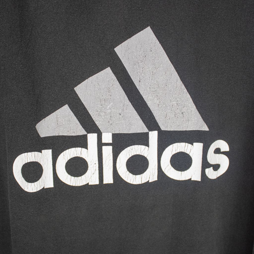 VINTAGE LONG-SLEEVE ADIDAS T-SHIRT - L