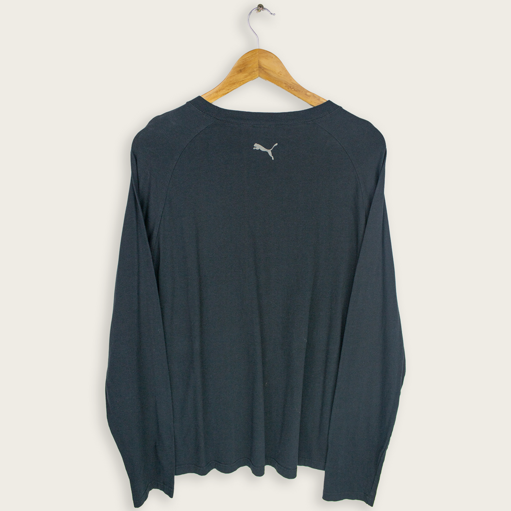 VINTAGE LONG-SLEEVE PUMA T-SHIRT - L
