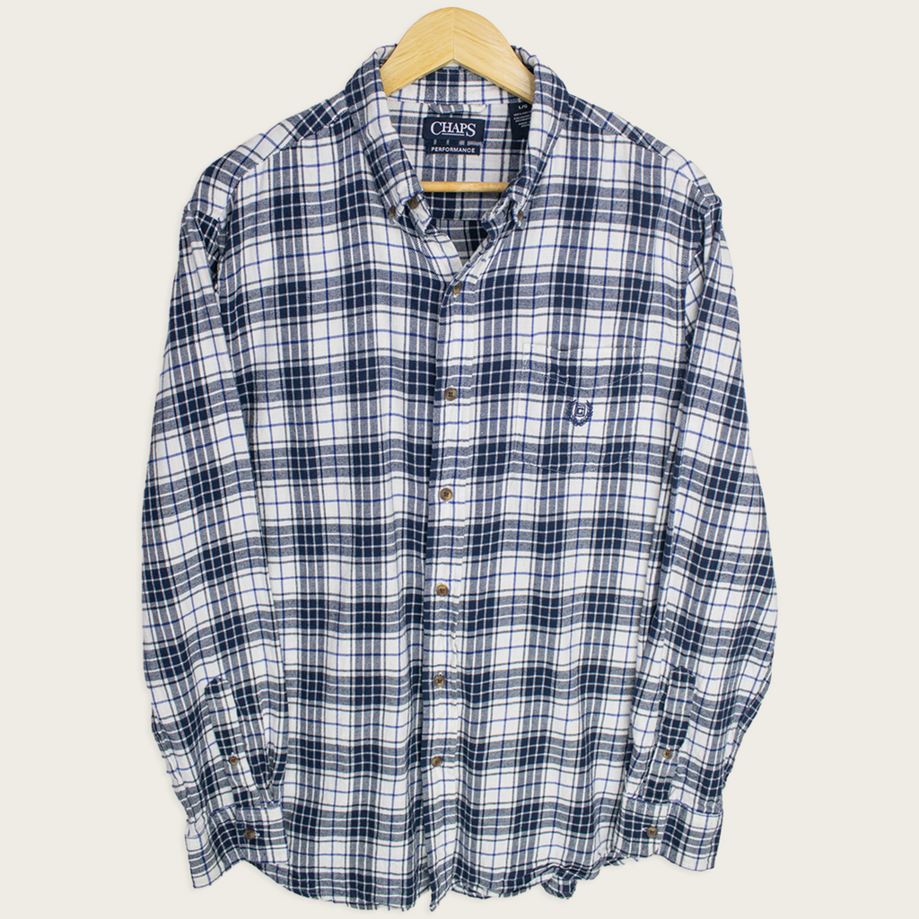 Chaps Button-Up Shirt - L