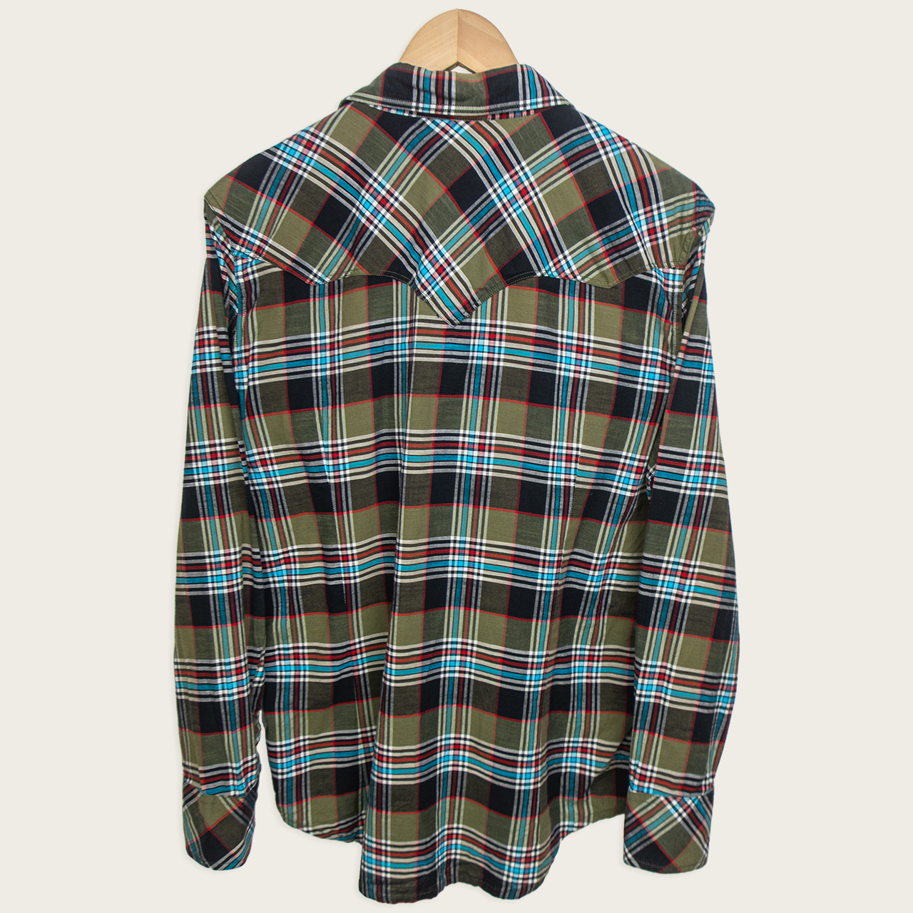 Diesel Plaid Western Shirt - S/M