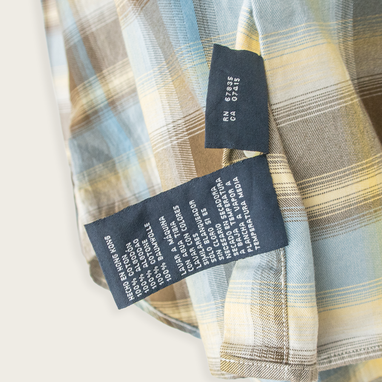 00's NAUTICA BUTTON-UP SHIRT - L