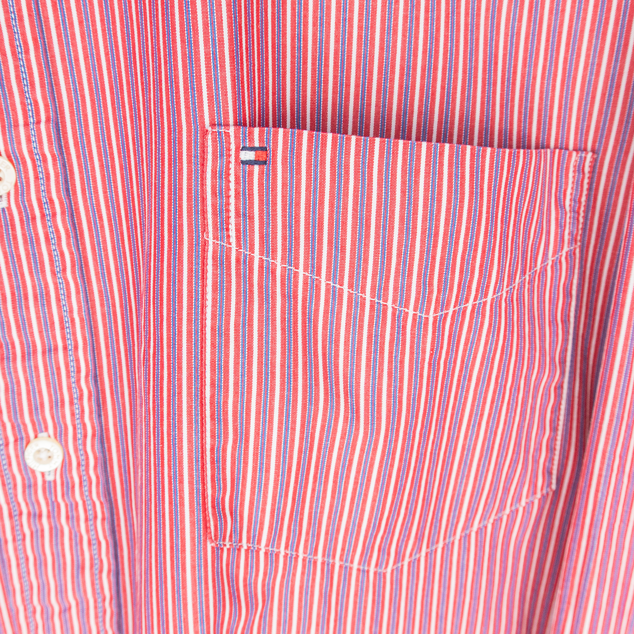 TOMMY HILFIGER BUTTON-UP SHIRT - XL
