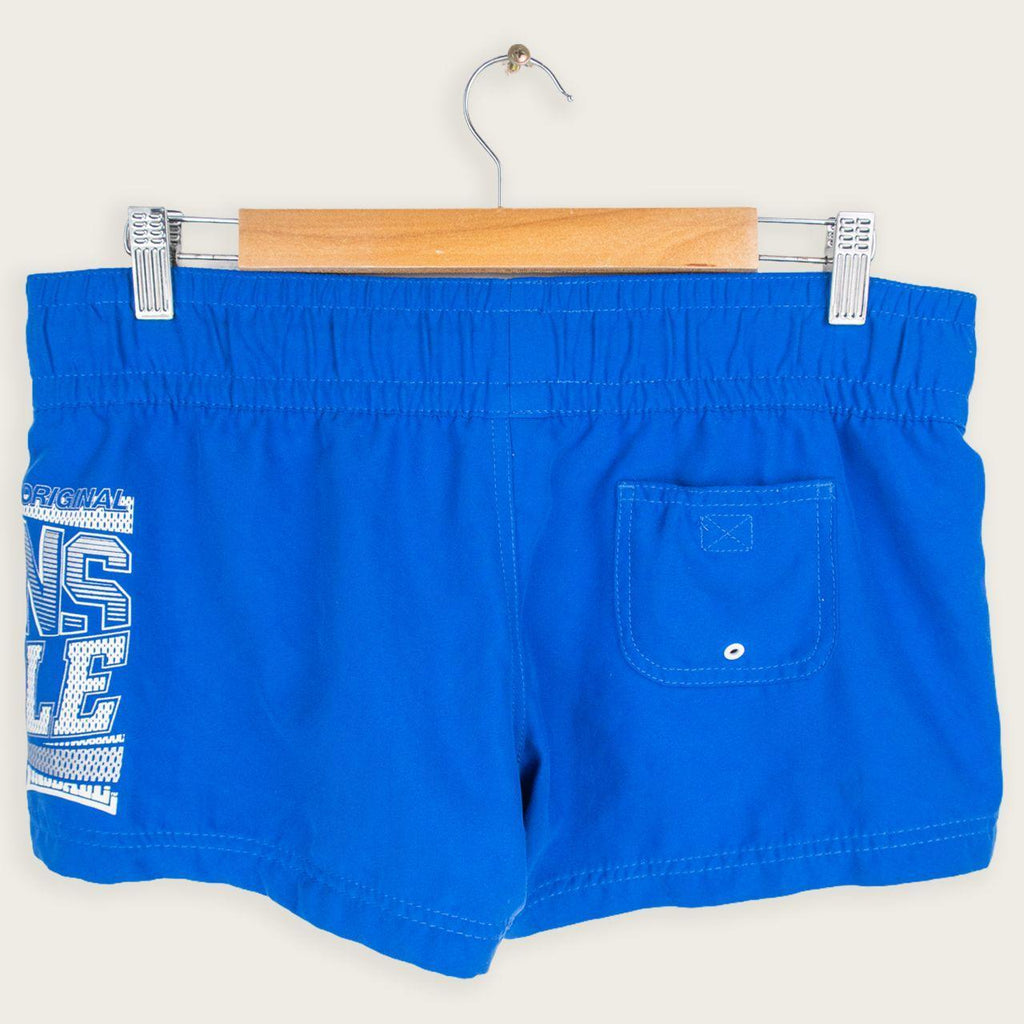 Y2K Lonsdale Mini Shorts - Blue - Size 10