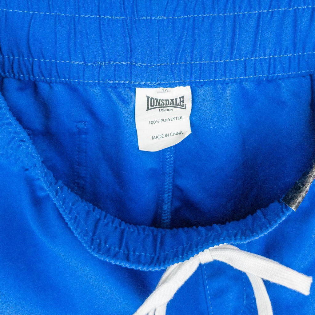 Y2K Lonsdale Mini Shorts - Blue - Size 10