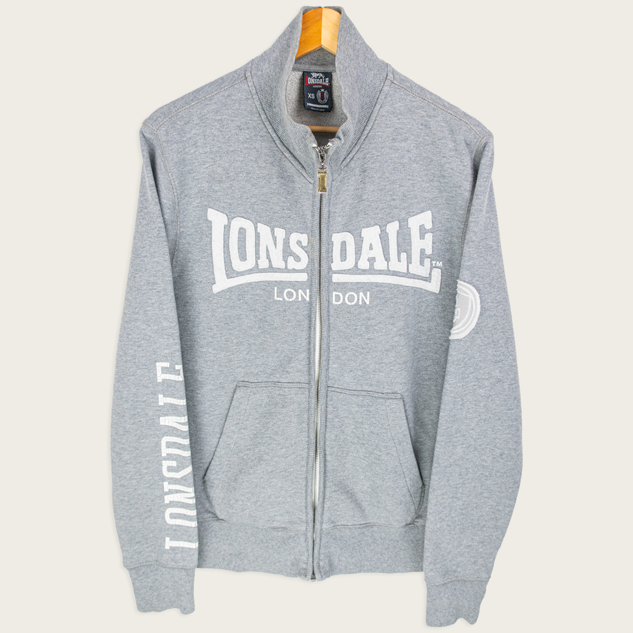 Lonsdale Full-Zip Sweatshirt - XS