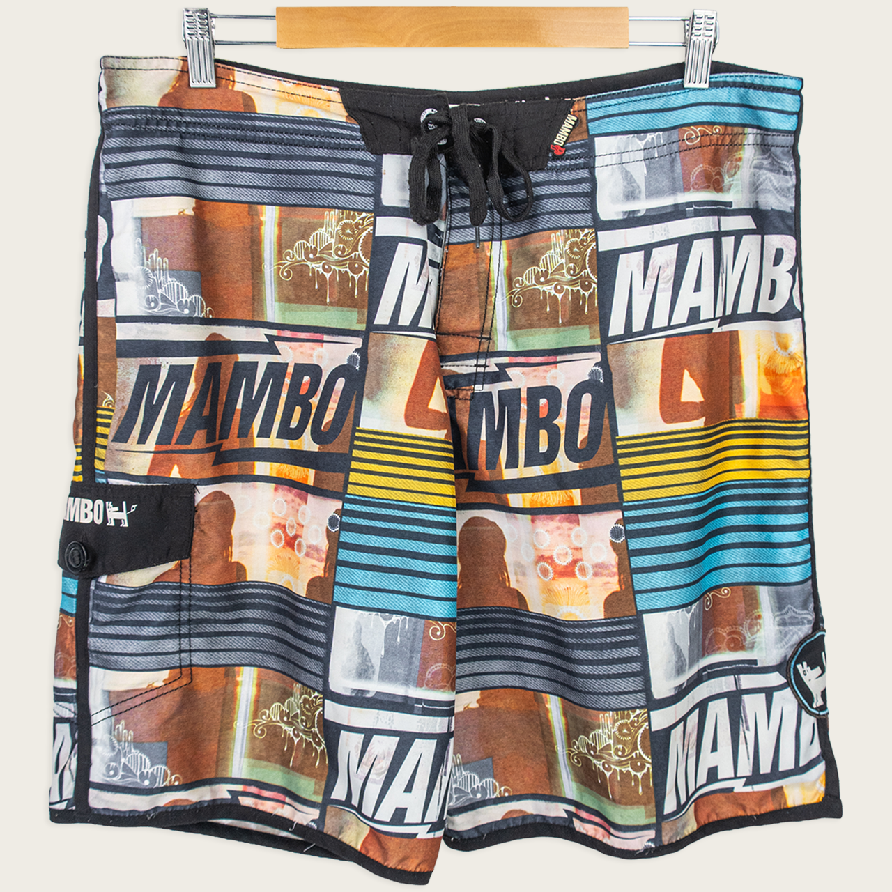 00's Mambo Board Shorts - L