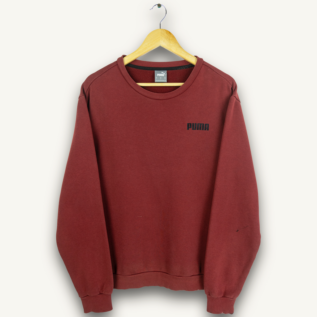 VINTAGE PUMA SWEATER - L