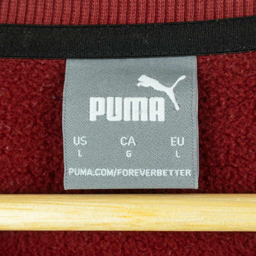 VINTAGE PUMA SWEATER - L