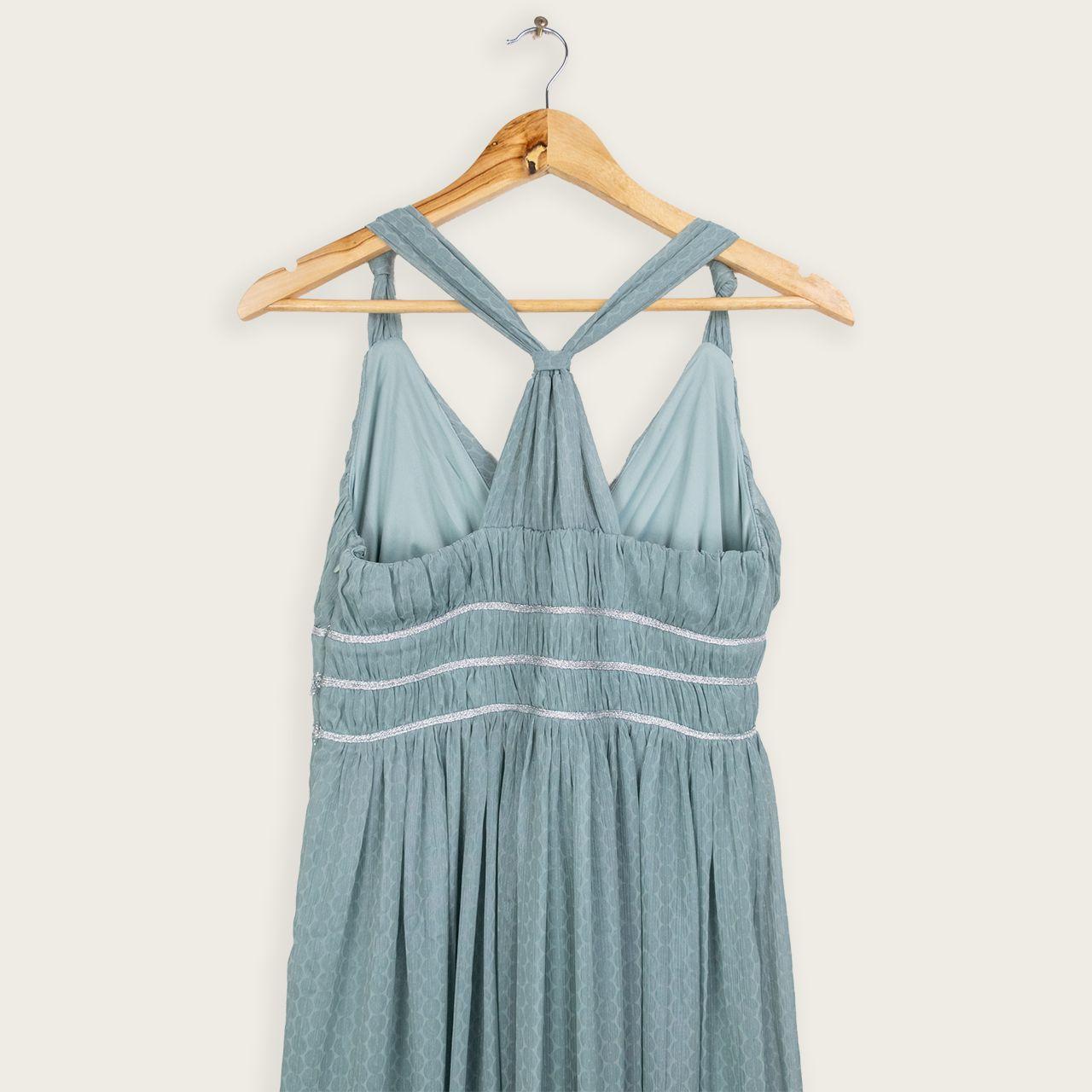 Martini Maxi Dress - Halter Chiffon - Size 8