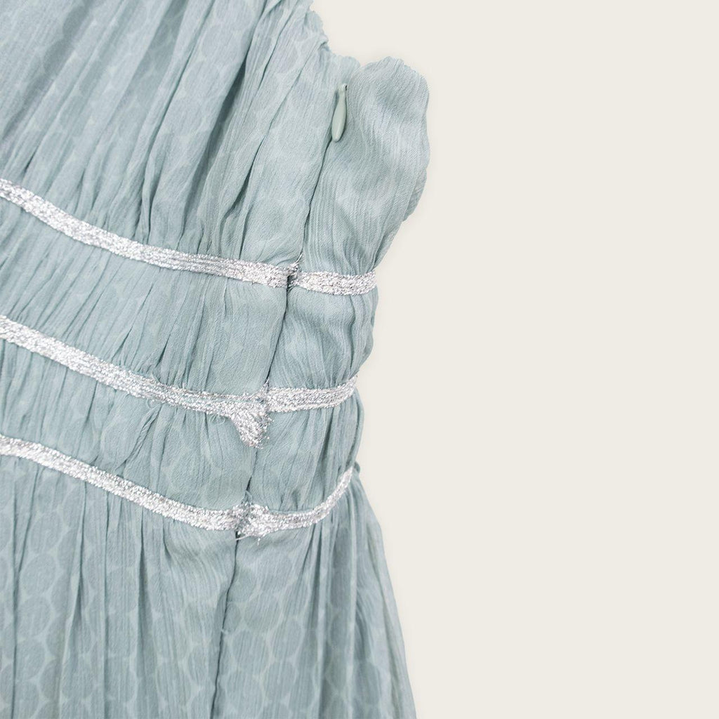 Martini Maxi Dress - Halter Chiffon - Size 8