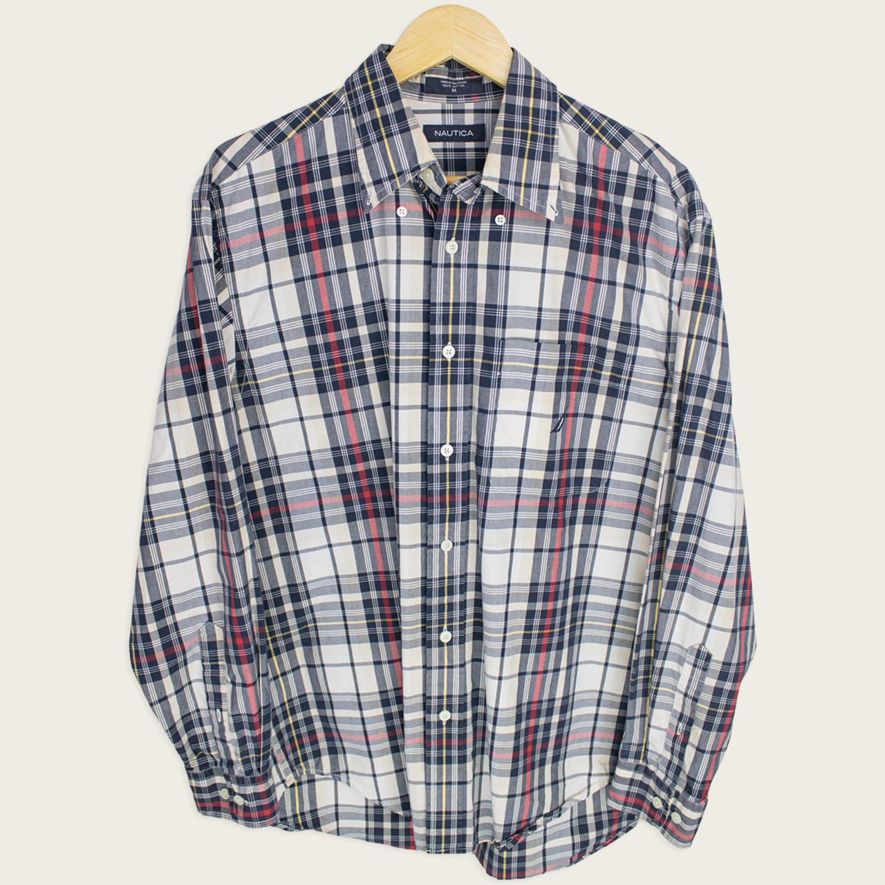 00's Nautica Button-Up Shirt - M