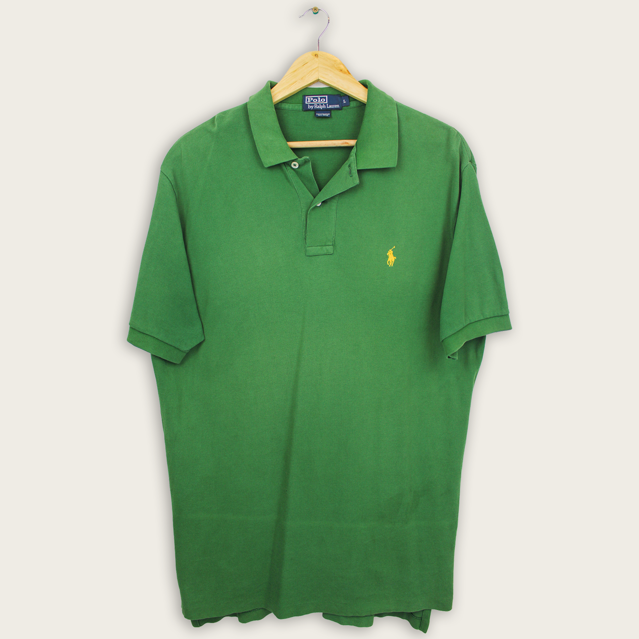 VINTAGE RALPH LAUREN POLO SHIRT - L
