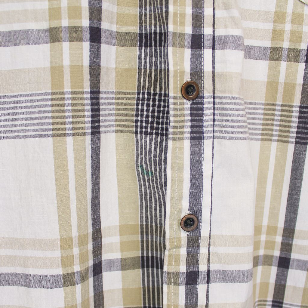 VINTAGE LONG-SLEEVE WRANGLER BUTTON-UP SHIRT - M