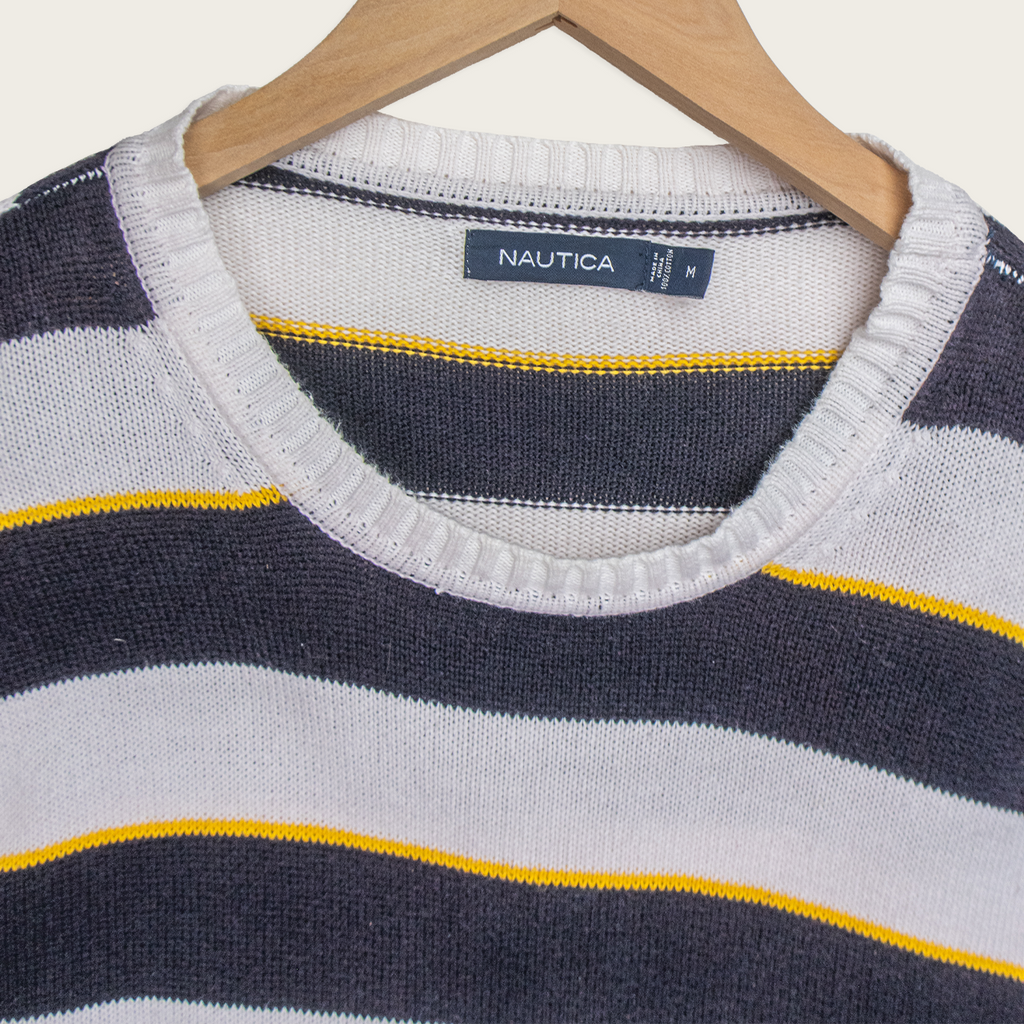 Nautica Knitted Crewneck Sweater - M/L
