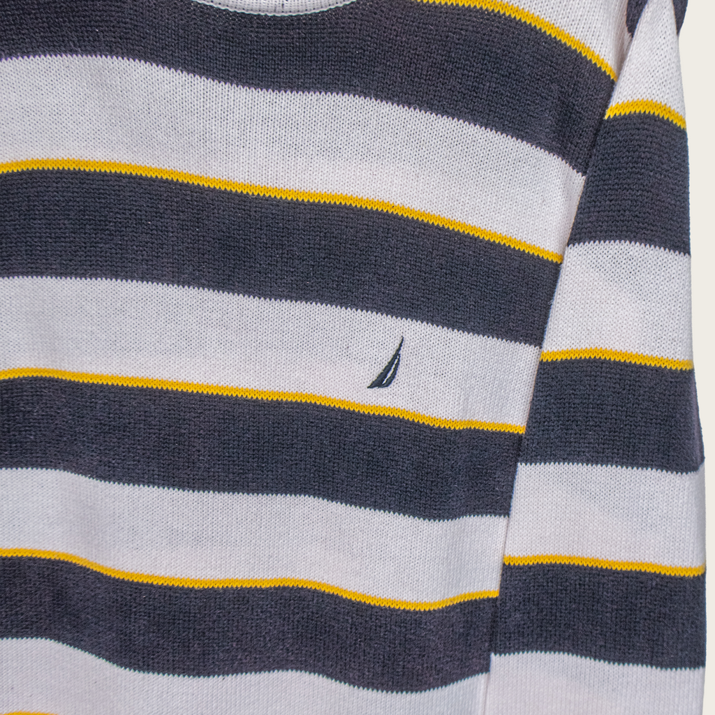 Nautica Knitted Crewneck Sweater - M/L