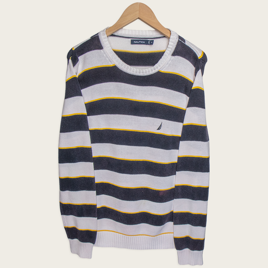 Nautica Knitted Crewneck Sweater - M/L