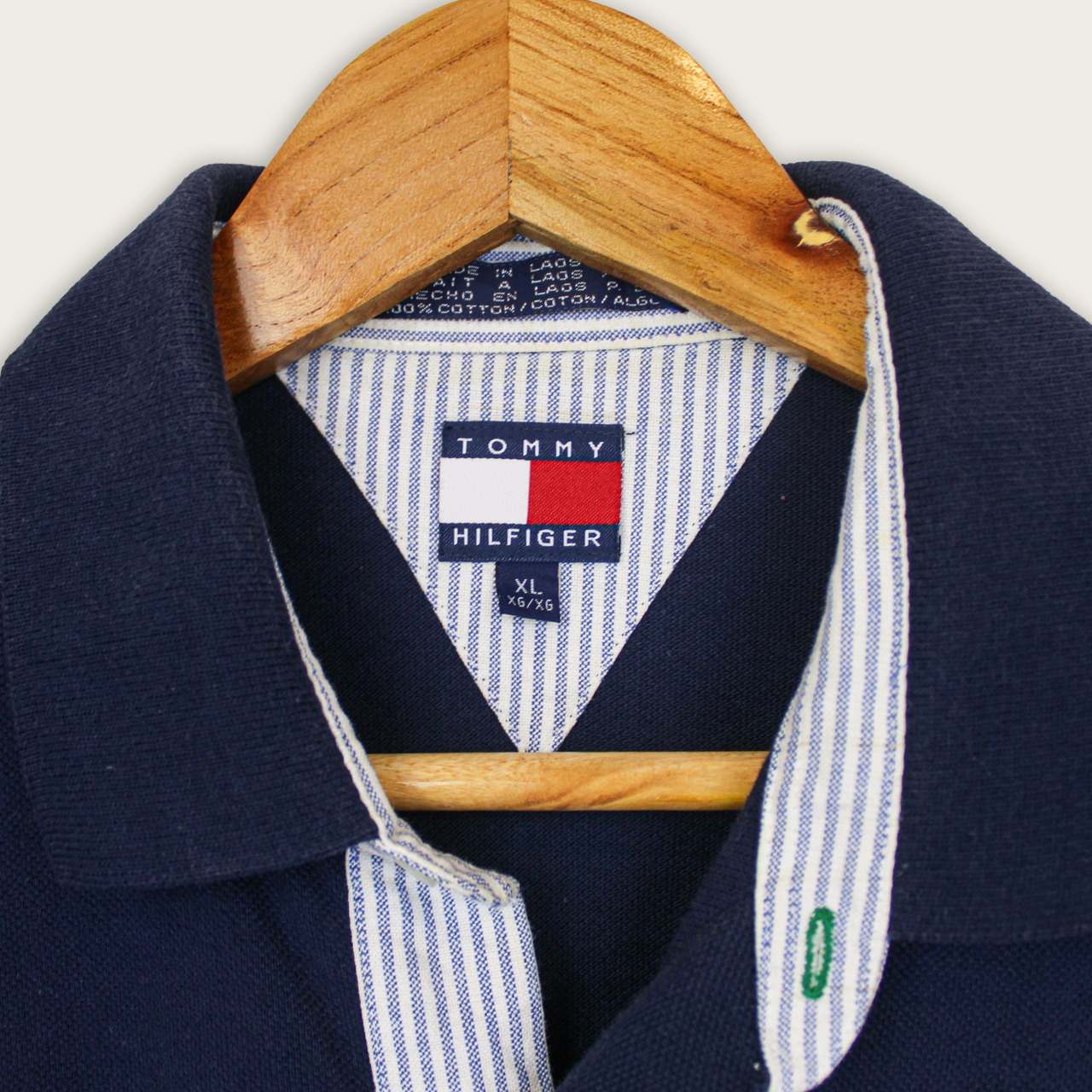 VINTAGE TOMMY HILFIGER POLO SHIRT - XL