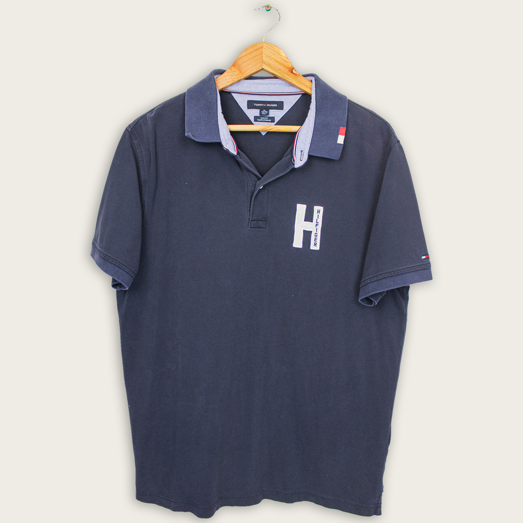 VINTAGE TOMMY HILFIGER POLO SHIRT - XL