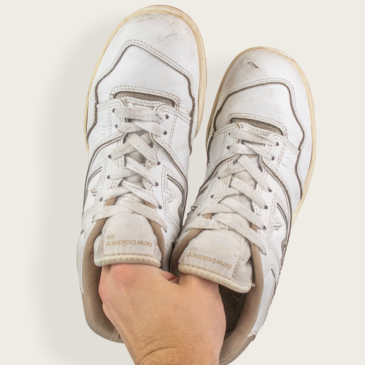 Women's 2023 White/Gum NEW BALANCE 550 Sneakers - US 8