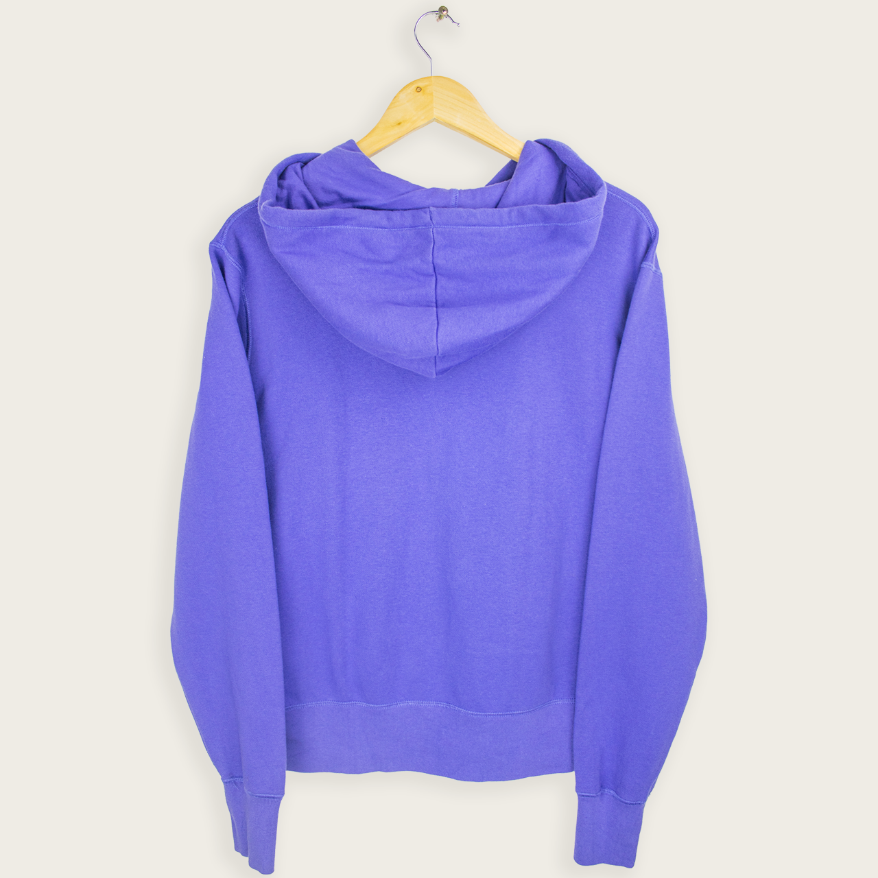 Y2K Nike Hooded Jacket - Purple Spell Out - Size XL