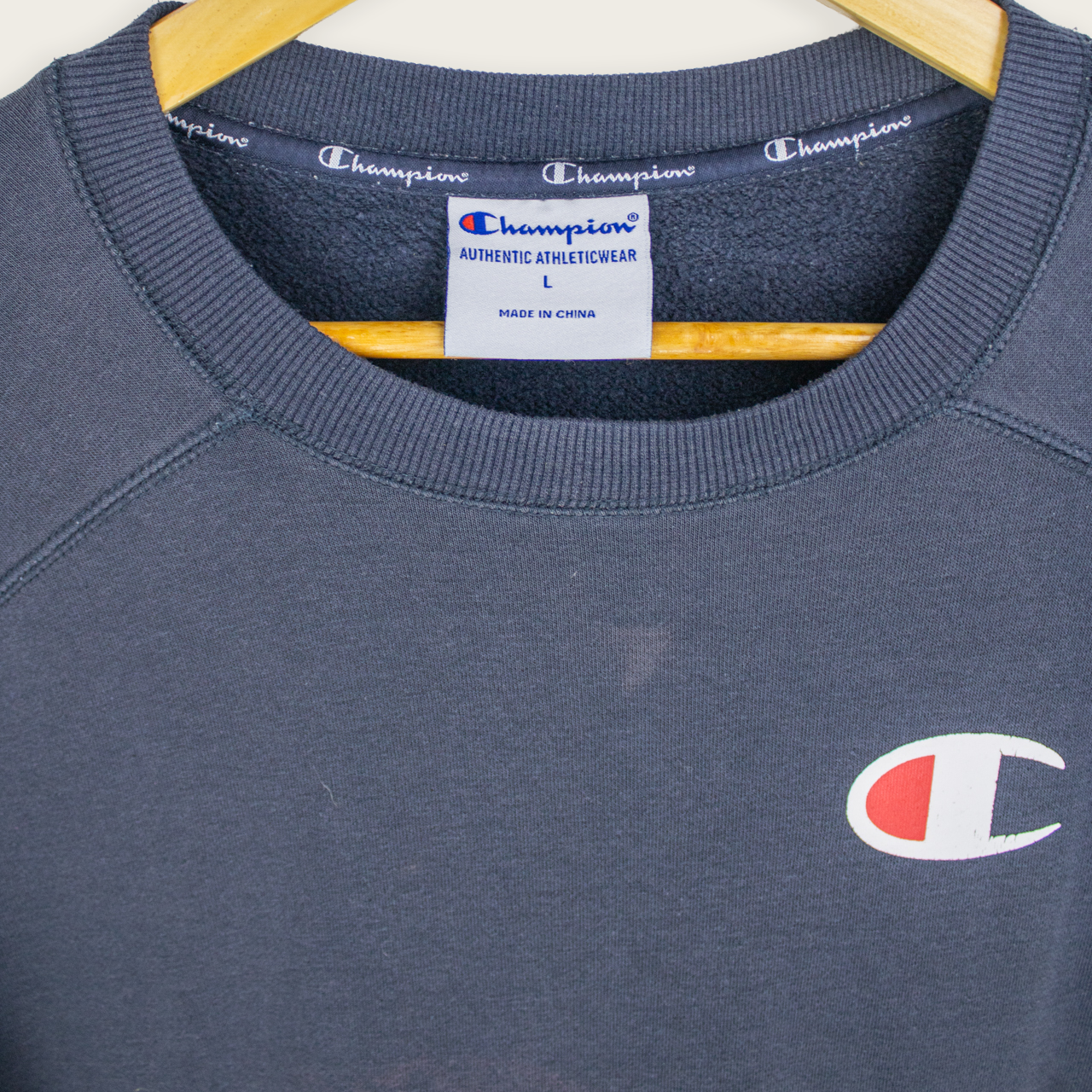 CHAMPION SWEATER - L