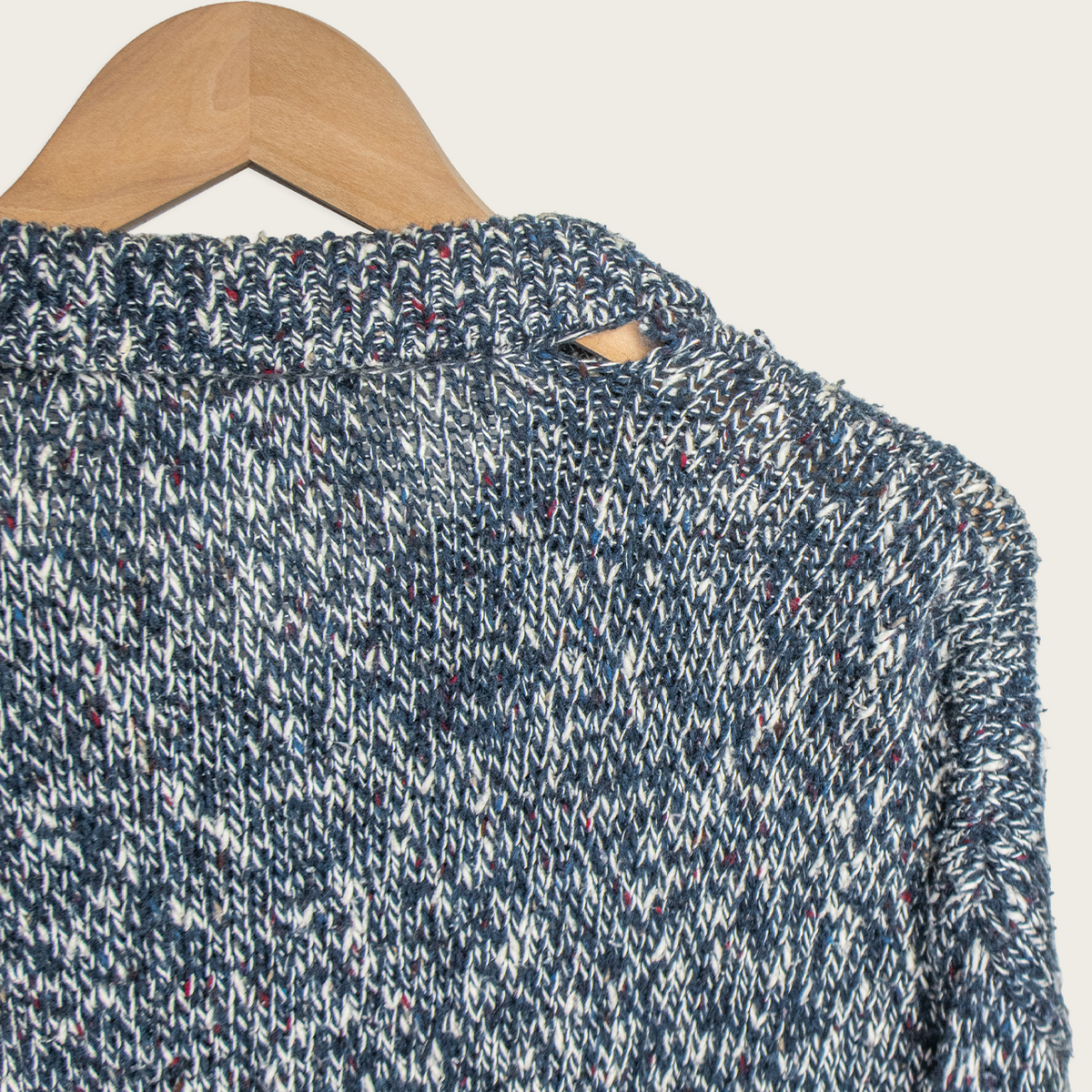 00s Billabong Knitted Collared Sweatshirt - XL