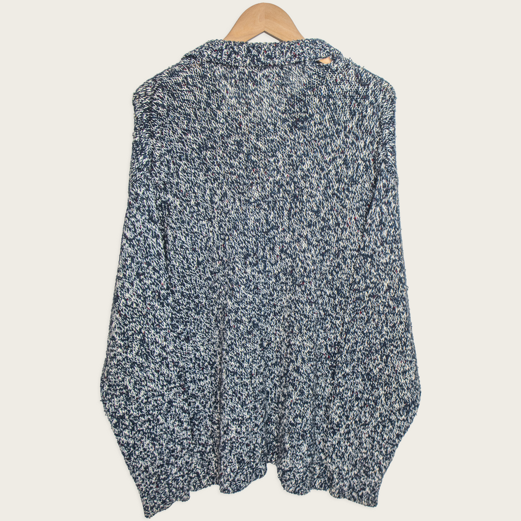 00s Billabong Knitted Collared Sweatshirt - XL