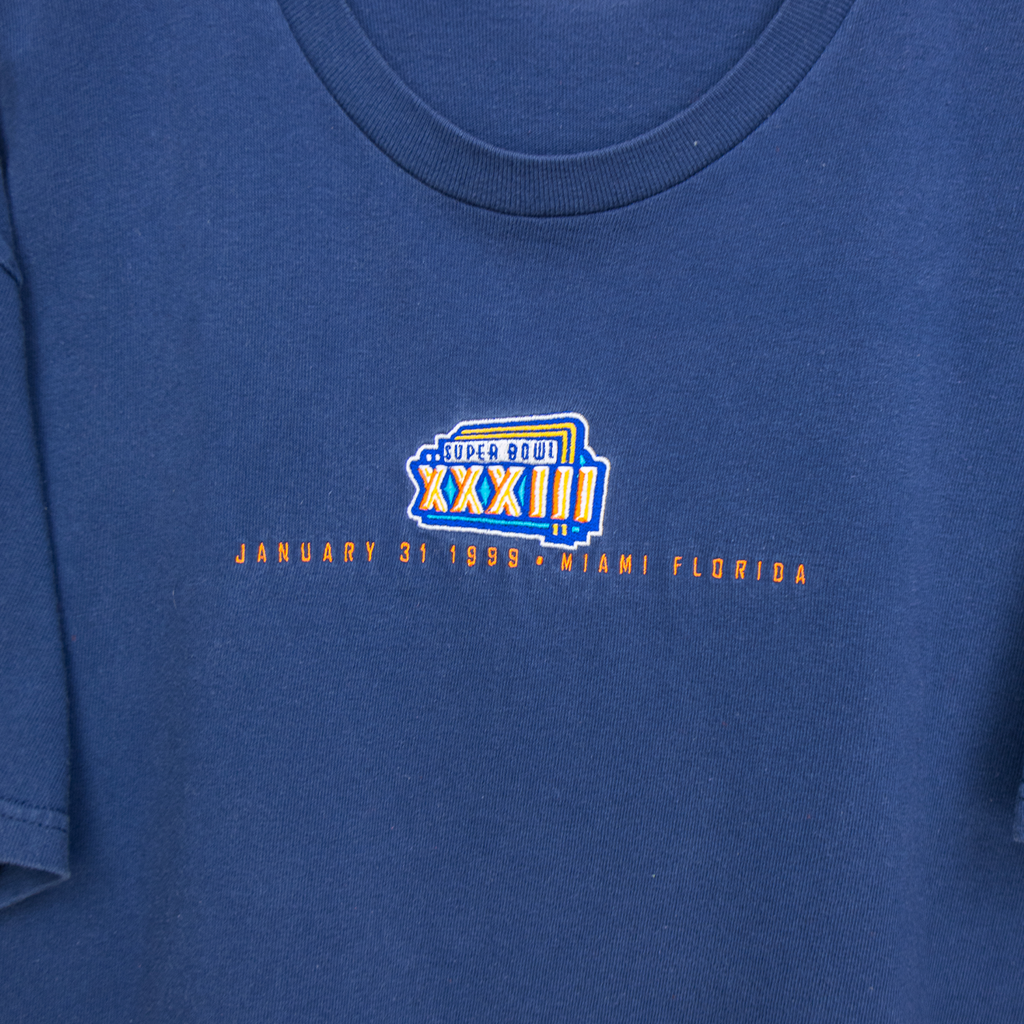90s Nike Super Bowl XXXIII 1999 T-Shirt - L/XL