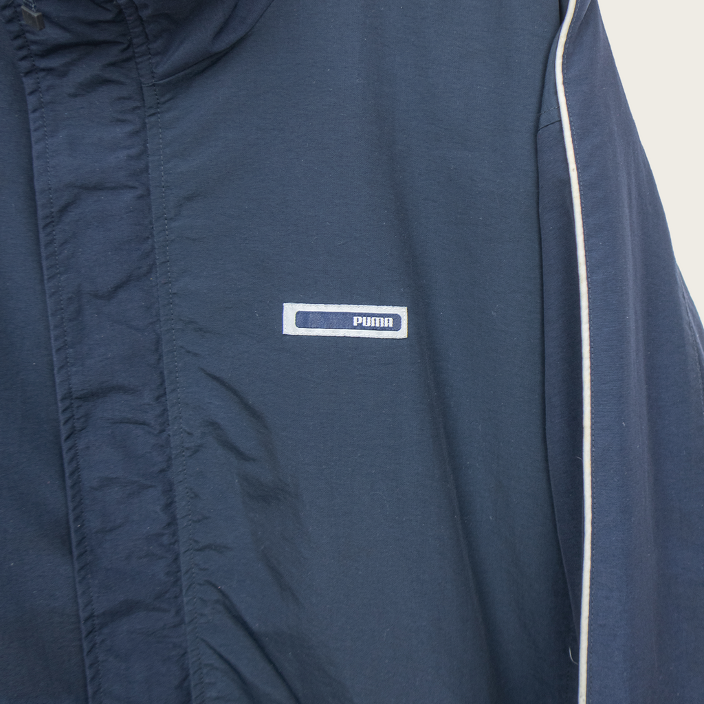 00s Puma Fleece Lined Track Jacket - L/XL