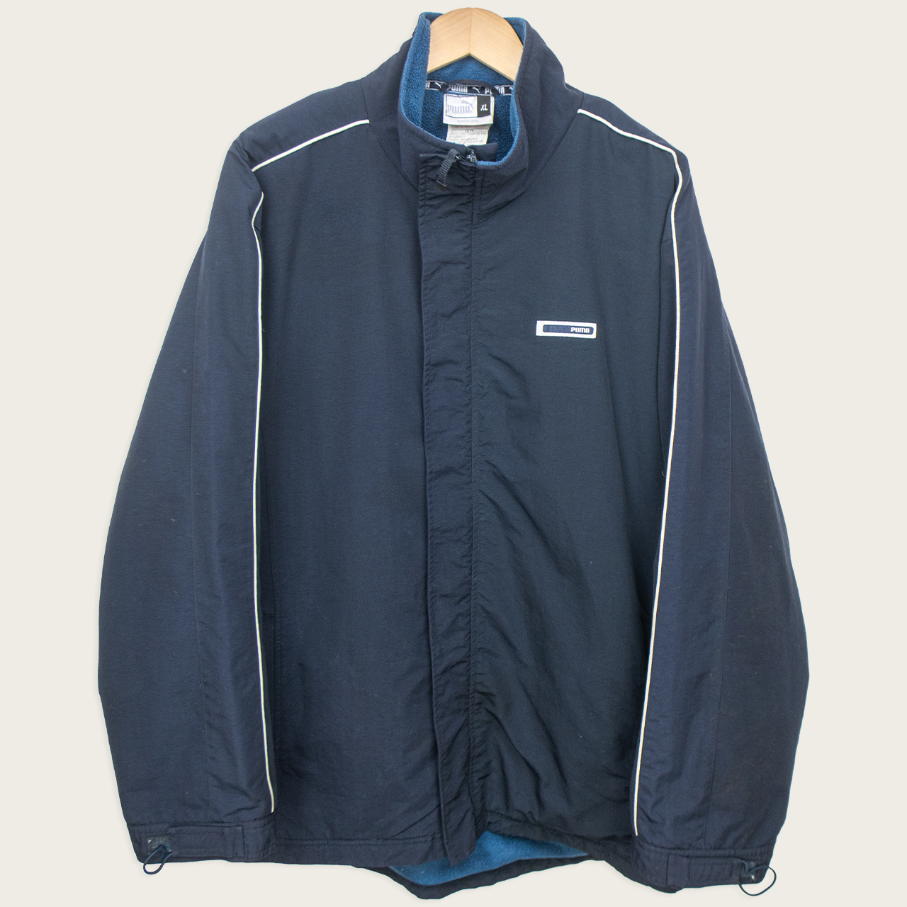 00s Puma Fleece Lined Track Jacket - L/XL