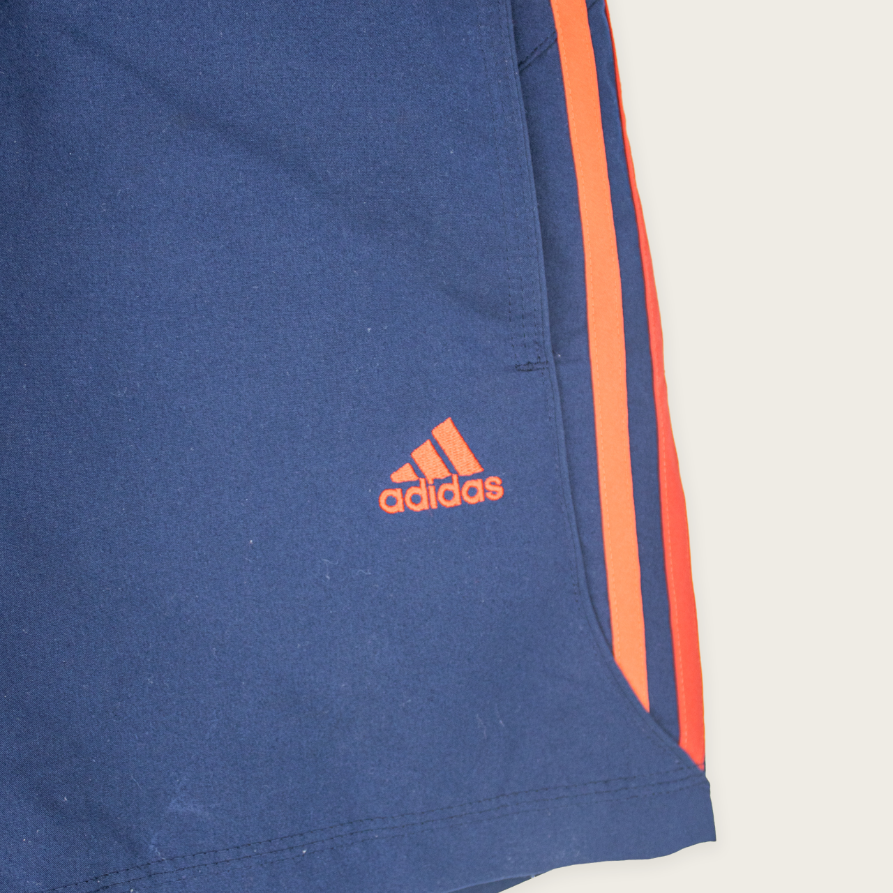 VINTAGE ADIDAS TRACK SHORTS - S